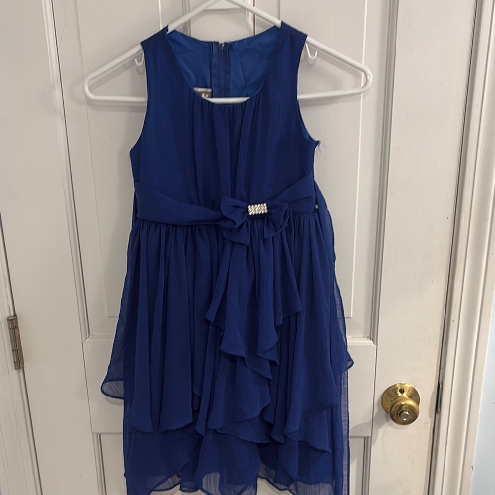 Fancy Girls Blue Dress